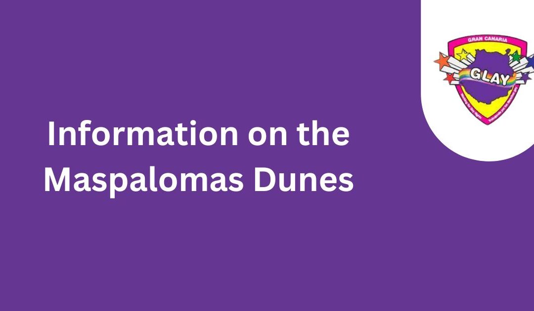 Information on the Maspalomas Dunes